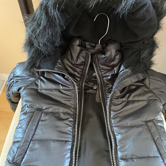 NWT Fog By London Fog for Girls🐼Functional Outdoor Coat with 2 Front Zippers🐼 - Picture 9 of 10